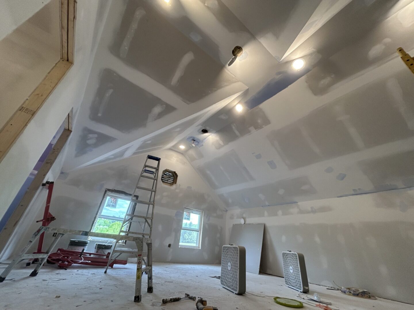 Drywall finishing